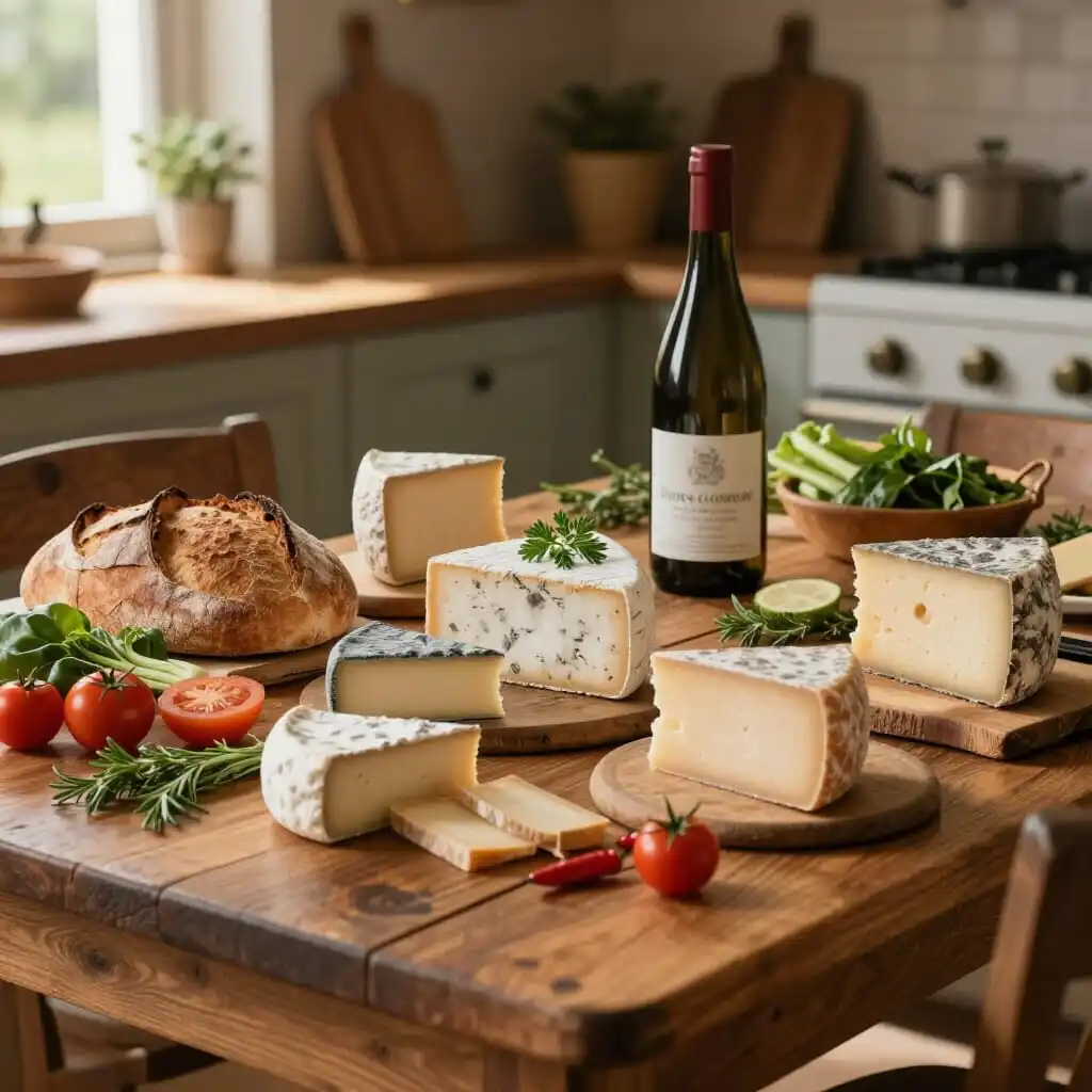 Produits du terroir français et cuisine authentique autour de la gastronomie locale