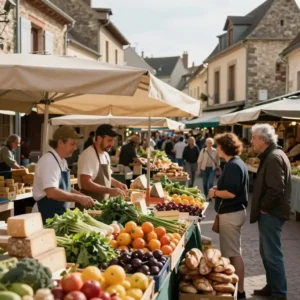 Marchés français vallée de Chevreuse : produits locaux